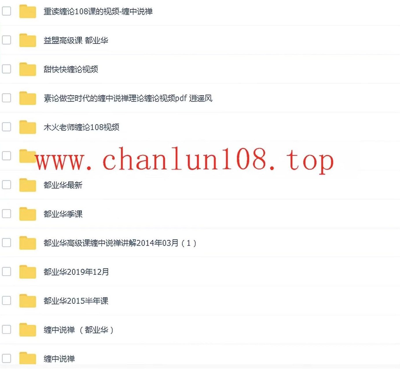 缠论108课-1 缠论108课-1